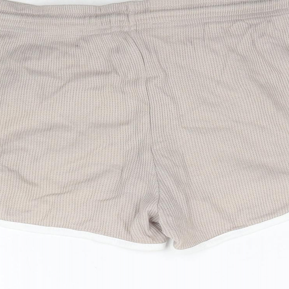 Primark Womens Beige   Sweat Shorts Size L