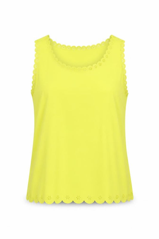 Atmosphere Womens Yellow   Basic Blouse Size 12