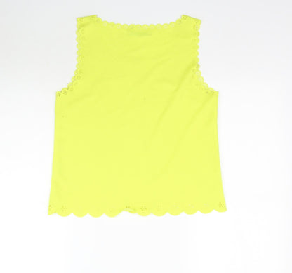 Atmosphere Womens Yellow   Basic Blouse Size 12