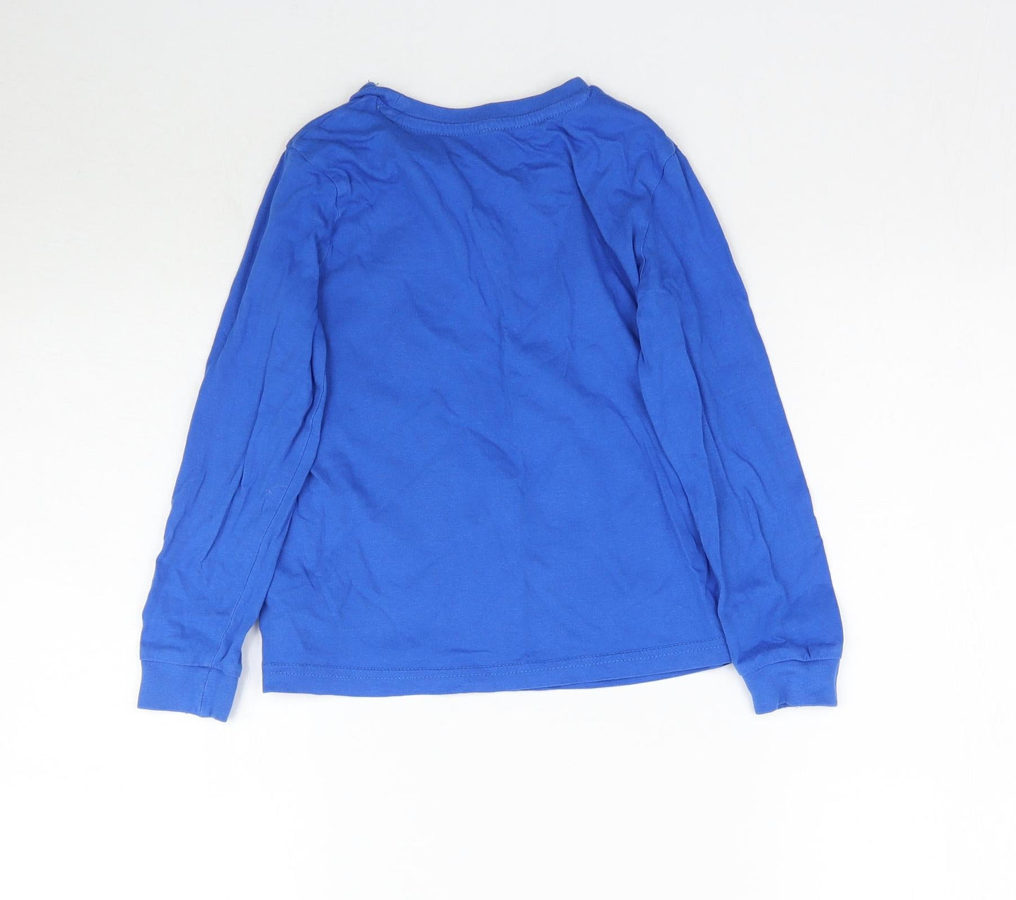 George Boys Blue   Basic T-Shirt Size 6-7 Years  - toys will be toys