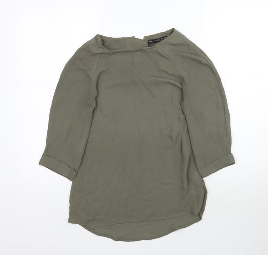 Atmosphere Womens Green   Basic Blouse Size 6