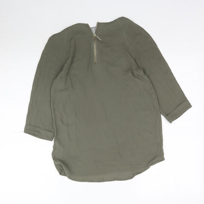 Atmosphere Womens Green   Basic Blouse Size 6