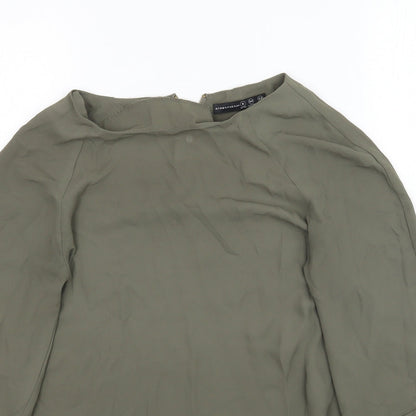Atmosphere Womens Green   Basic Blouse Size 6