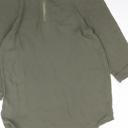 Atmosphere Womens Green   Basic Blouse Size 6