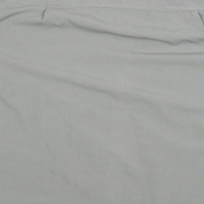 EWM Mens Grey    Button-Up Size L