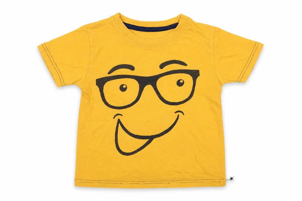 Rebel Boys Gold   Basic T-Shirt Size 3-4 Years