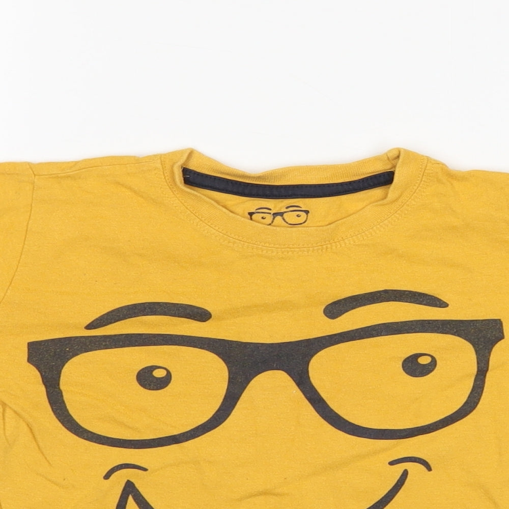 Rebel Boys Gold   Basic T-Shirt Size 3-4 Years