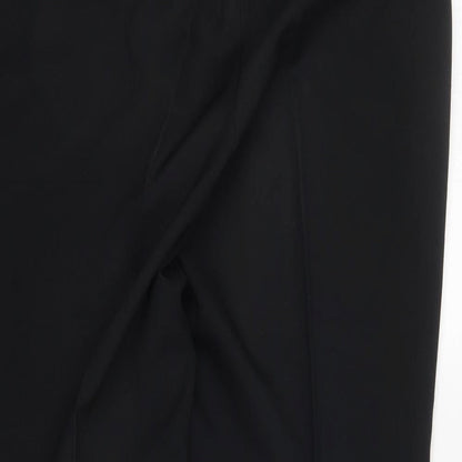 Dunnes Womens Black   Trousers  Size 14 L28 in