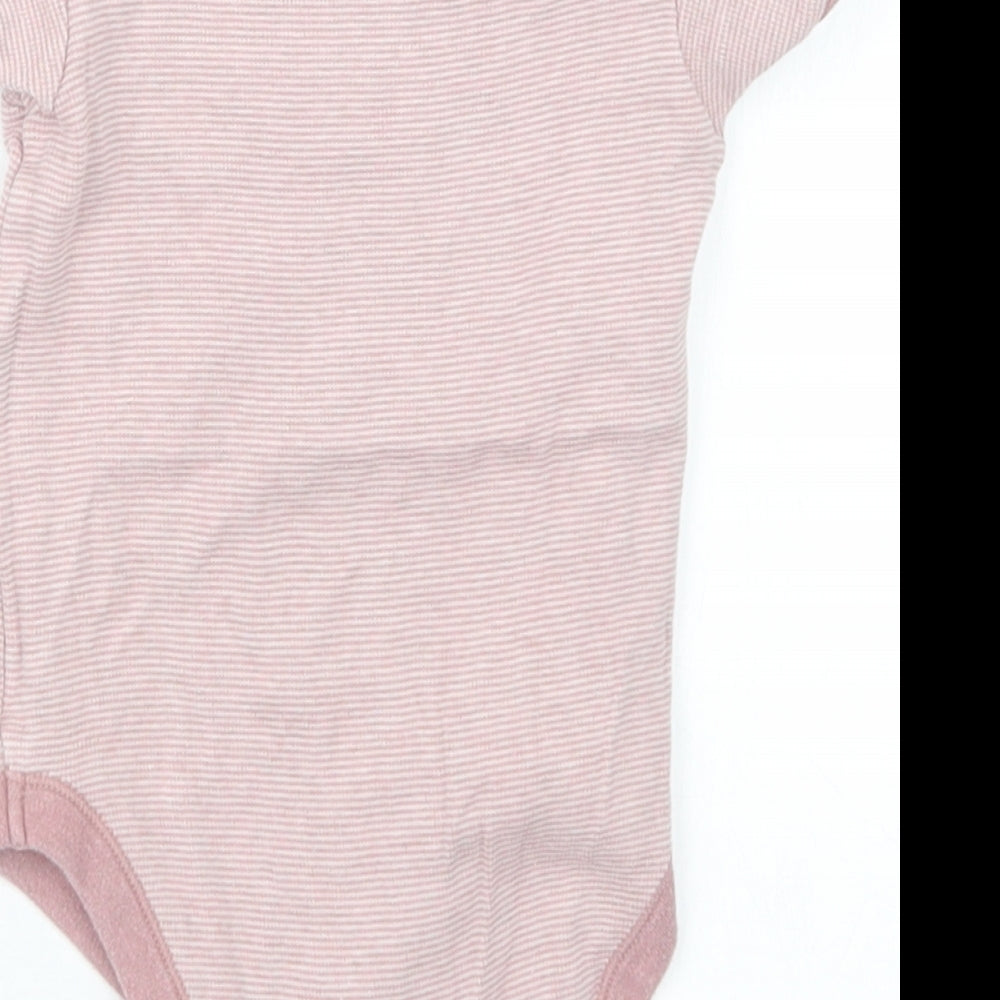 George Boys Purple Striped  Babygrow One-Piece Size 18-24 Months
