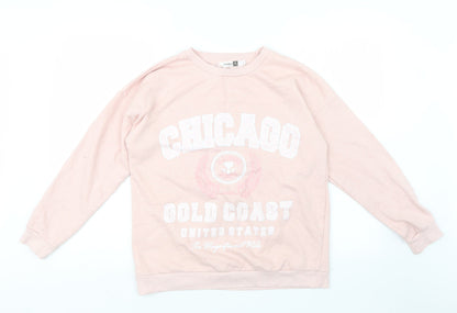 Pep&Co Womens Pink   Pullover Jumper Size M