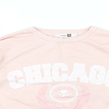 Pep&Co Womens Pink   Pullover Jumper Size M