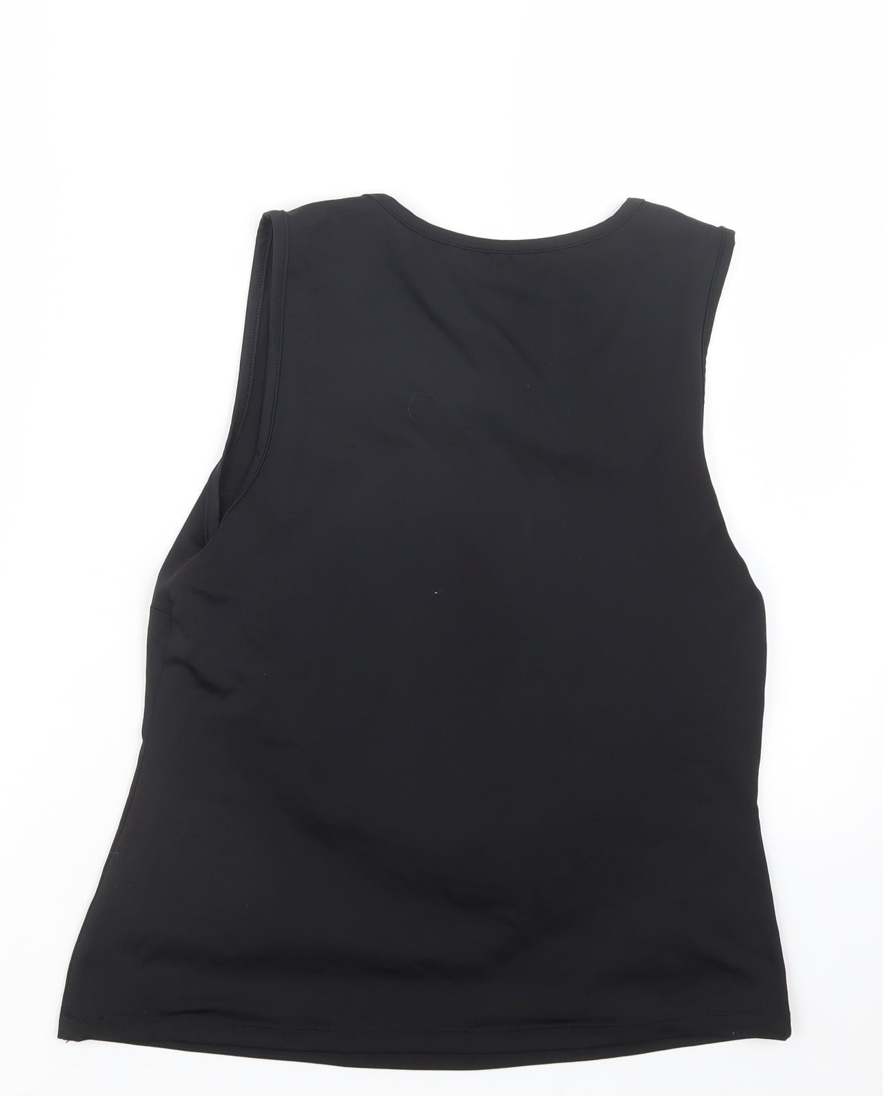 Preworn Womens Black   Basic Tank Size 12