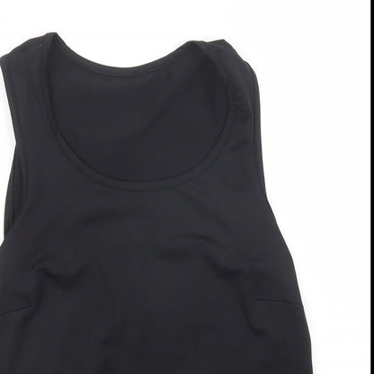 Preloved Preworn Womens Black   Basic Tank Size 12 - Detail