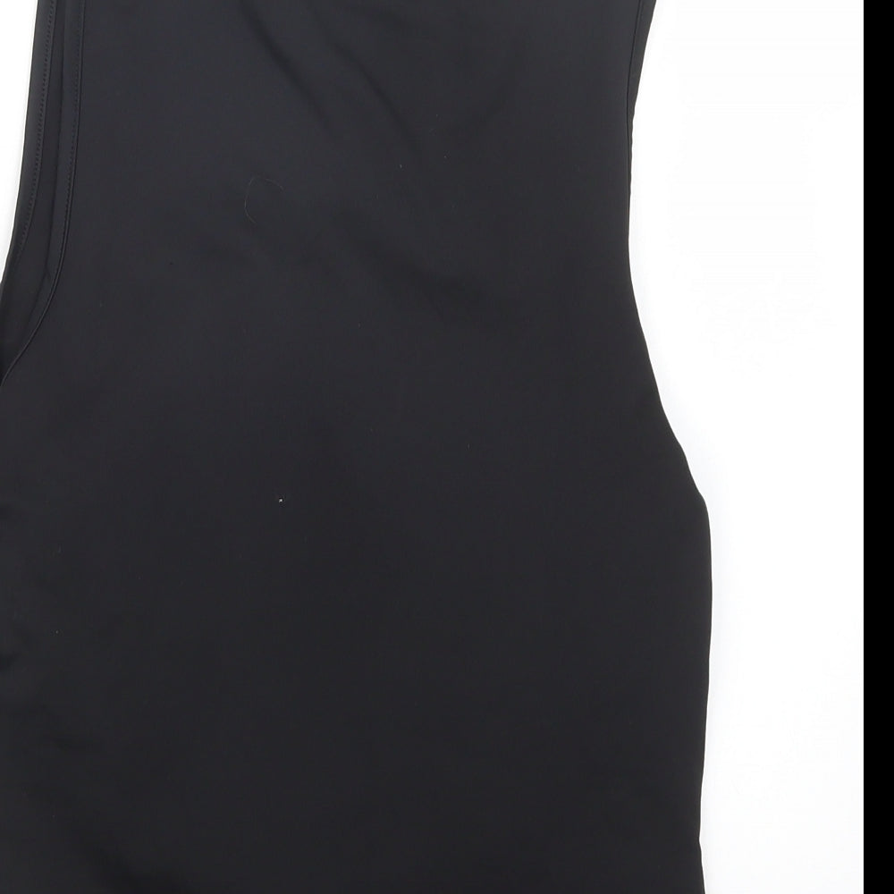 Preworn Womens Black   Basic Tank Size 12