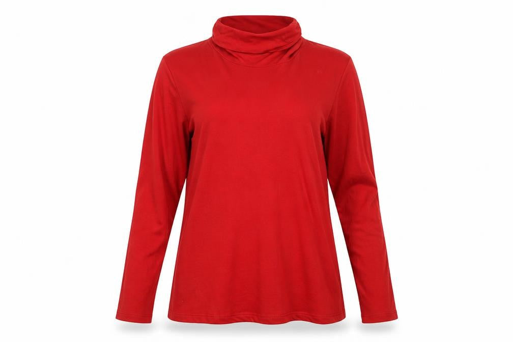 Marks & Spencer Womens Red   Basic T-Shirt Size 14