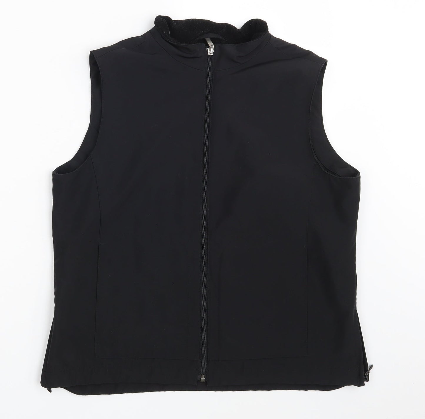 NEXT Womens Black   Full Zip Jumper Size 14