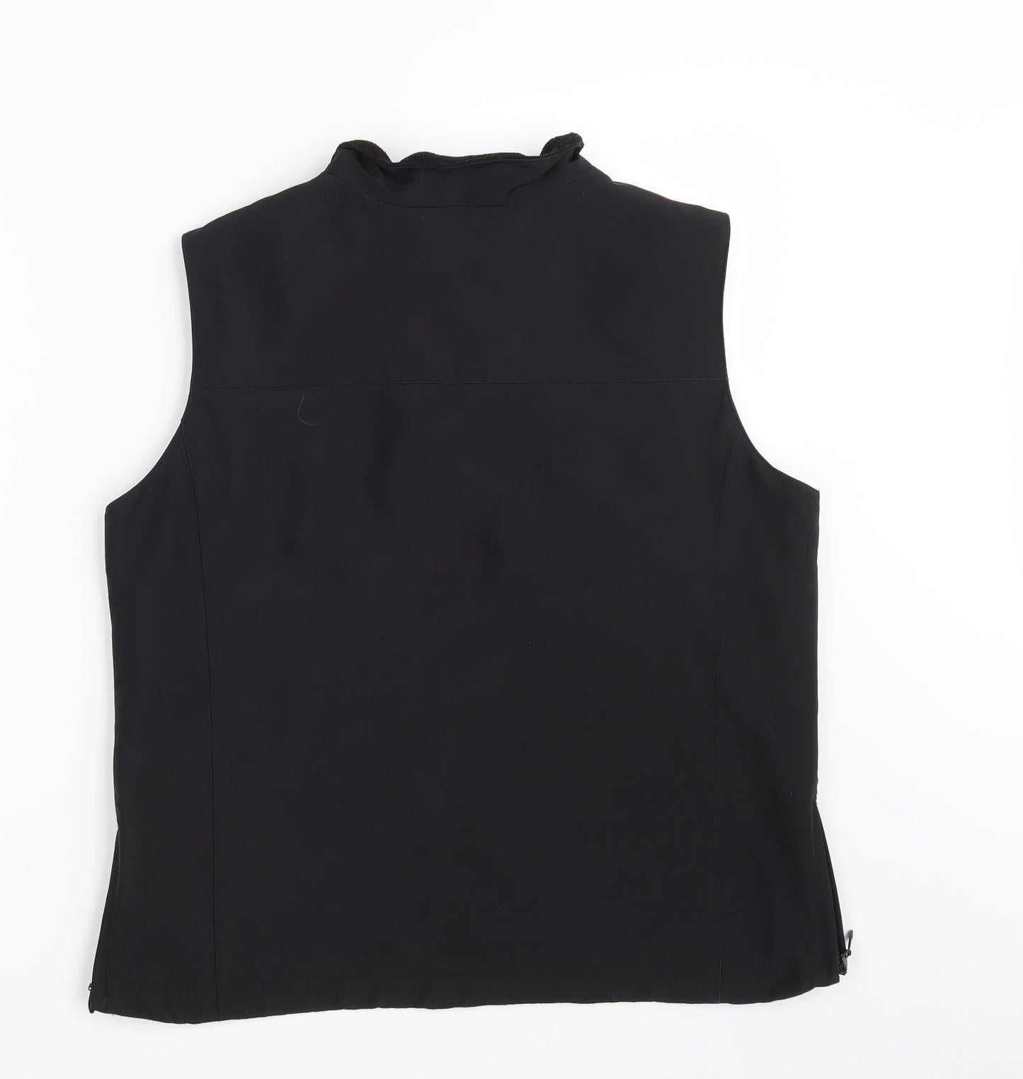 NEXT Womens Black   Full Zip Jumper Size 14