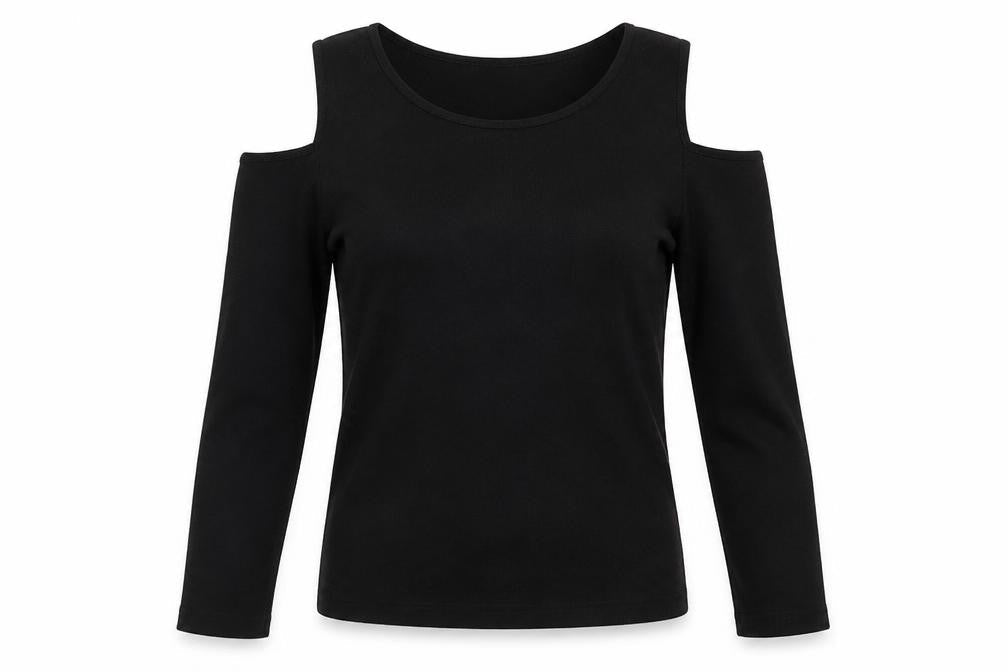 Monsoon Womens Black  Knit Pullover Jumper Size 10