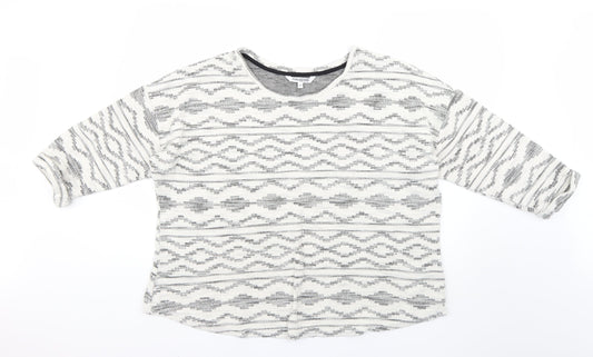Debenhams Womens Multicoloured Geometric  Pullover Jumper Size 20