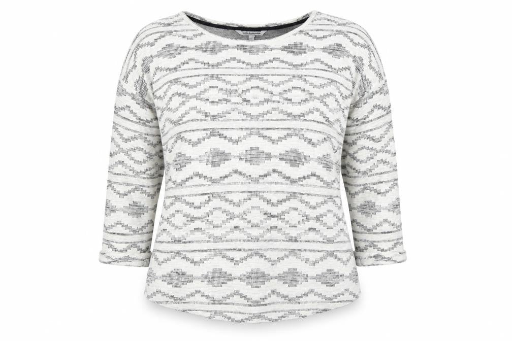 Debenhams Womens Multicoloured Geometric  Pullover Jumper Size 20