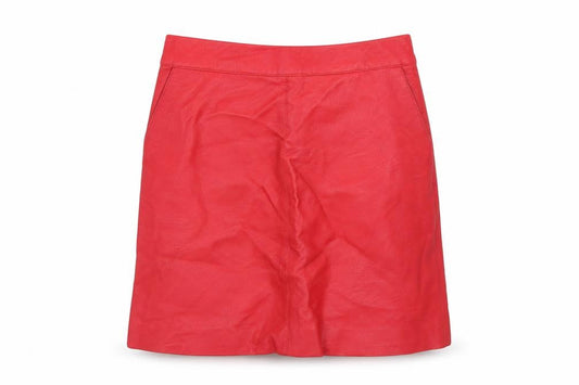 Topshop Womens Red   Mini Skirt Size 6