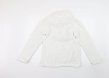 Tu Womens White   Pullover Jumper Size S
