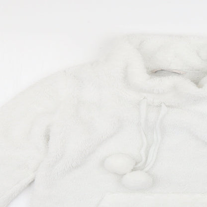 Tu Womens White   Pullover Jumper Size S