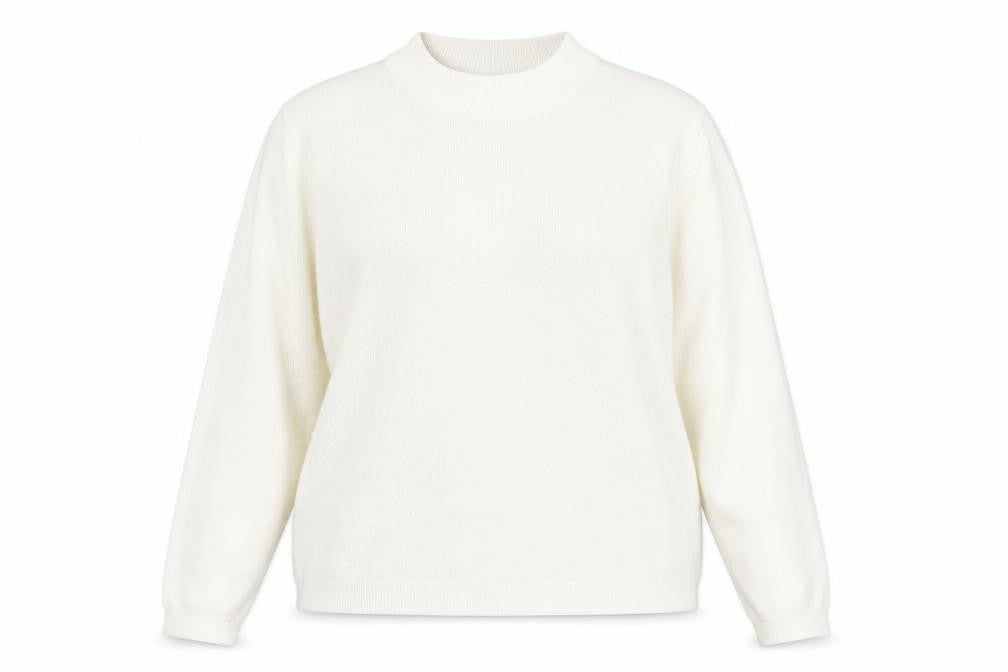 Originals Womens White  Knit Pullover Jumper Size 16