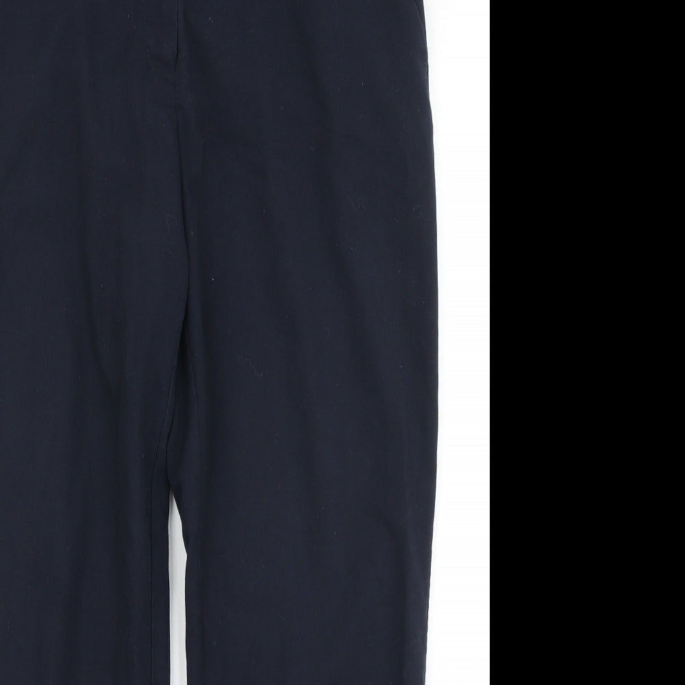 Dorothy Perkins Womens Blue   Dress Pants Trousers Size 10 L25 in