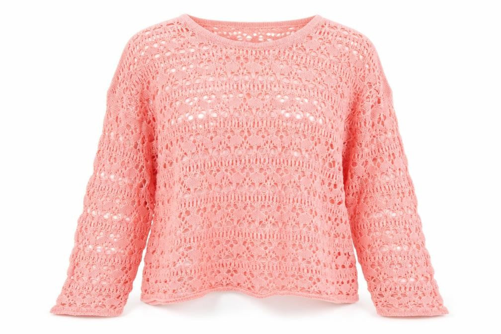 Peacocks Womens Orange  Knit Pullover Jumper Size M