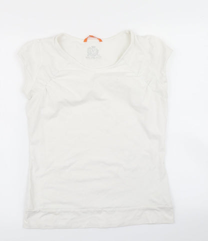Not the same Womens White   Basic T-Shirt Size M
