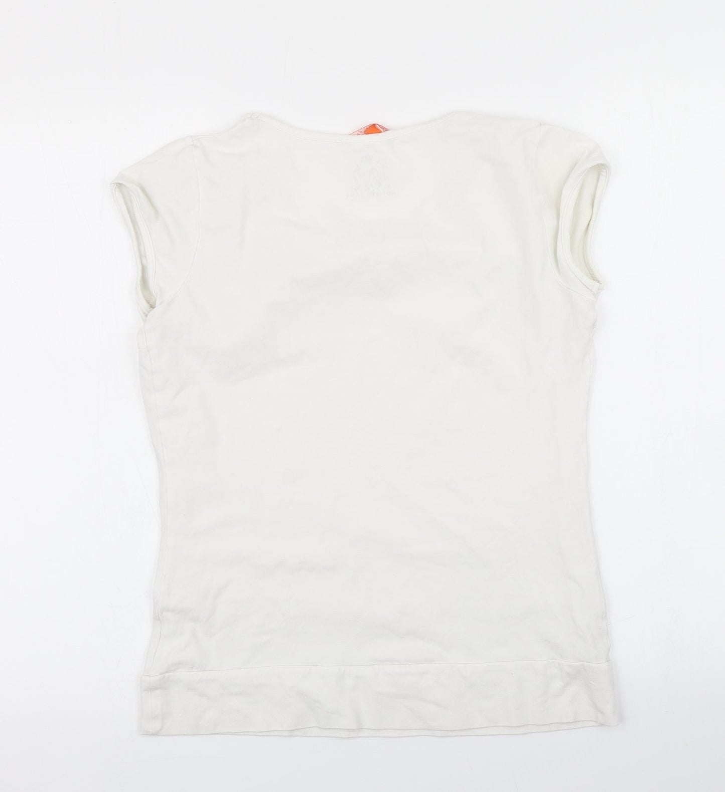 Not the same Womens White   Basic T-Shirt Size M