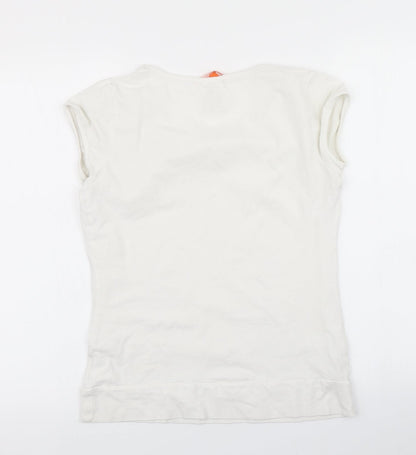 Not the same Womens White   Basic T-Shirt Size M