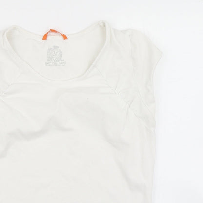 Not the same Womens White   Basic T-Shirt Size M
