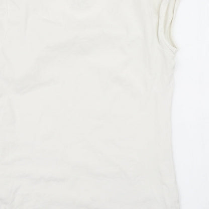 Not the same Womens White   Basic T-Shirt Size M