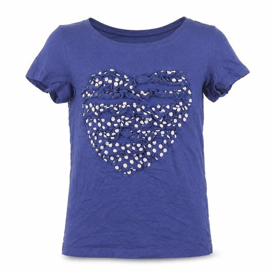 H&M Girls Blue   Basic T-Shirt Size 11 Years