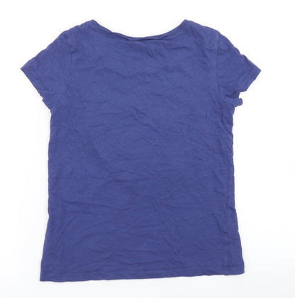 H&M Girls Blue   Basic T-Shirt Size 11 Years