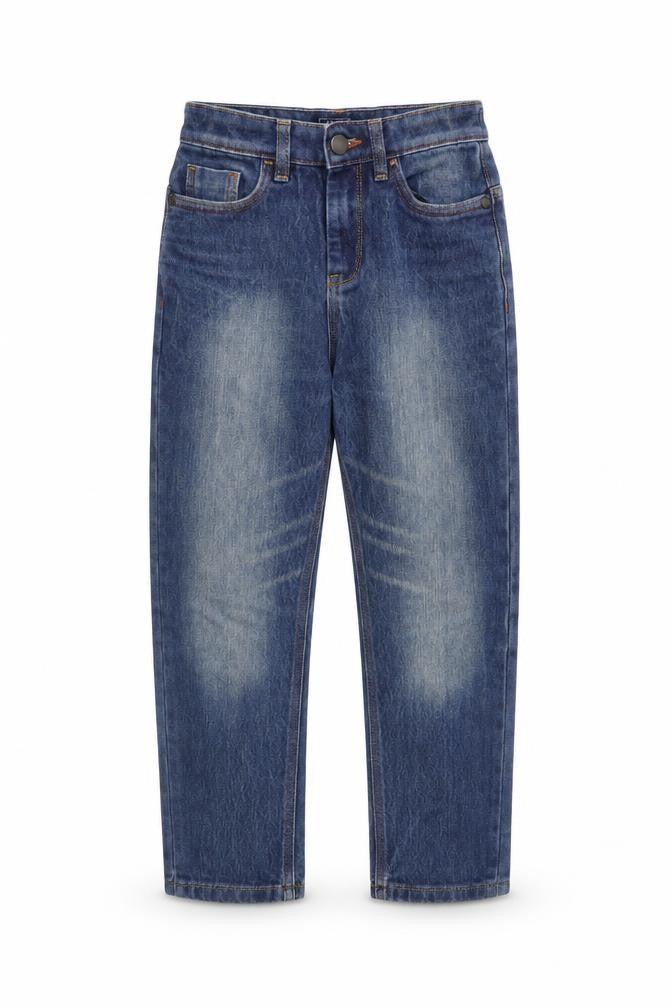 Next Boys Blue  Denim Straight Jeans Size 9 Months