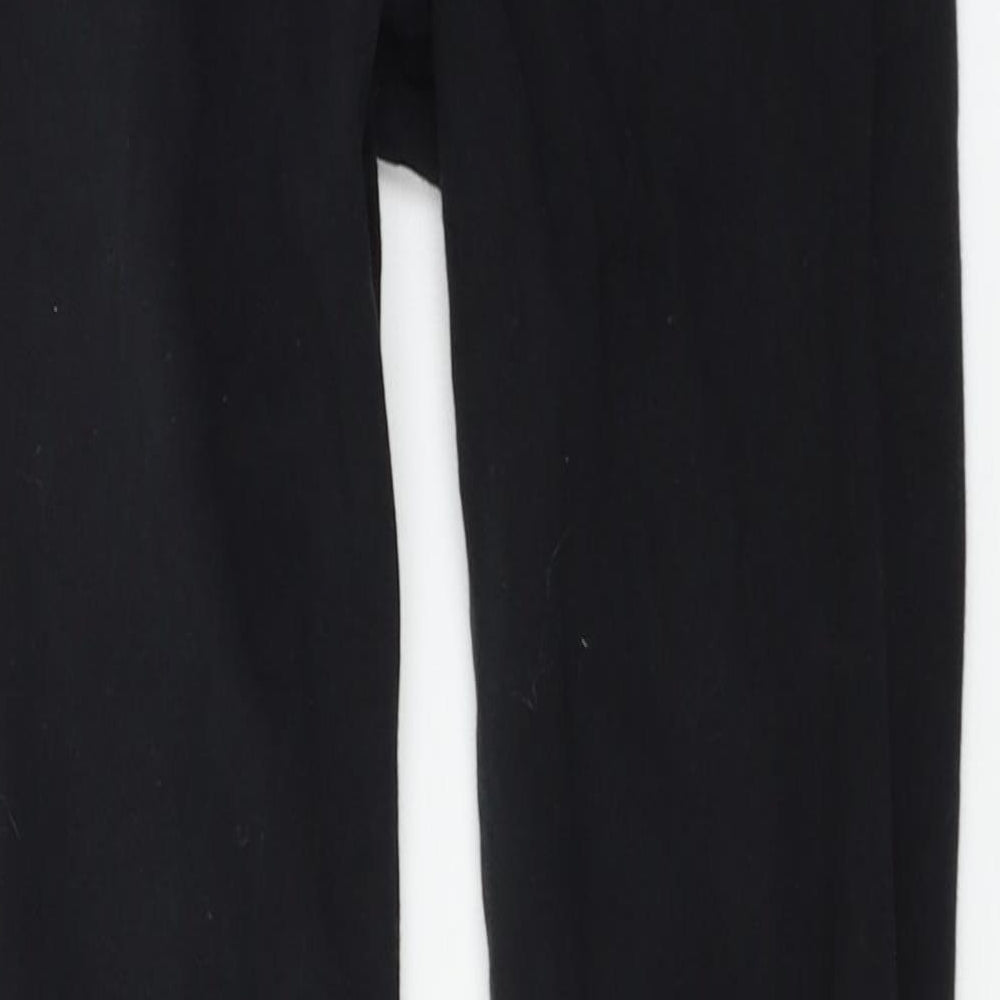 Myprotein Womens Black  Jersey Capri Leggings Size XS L23 in