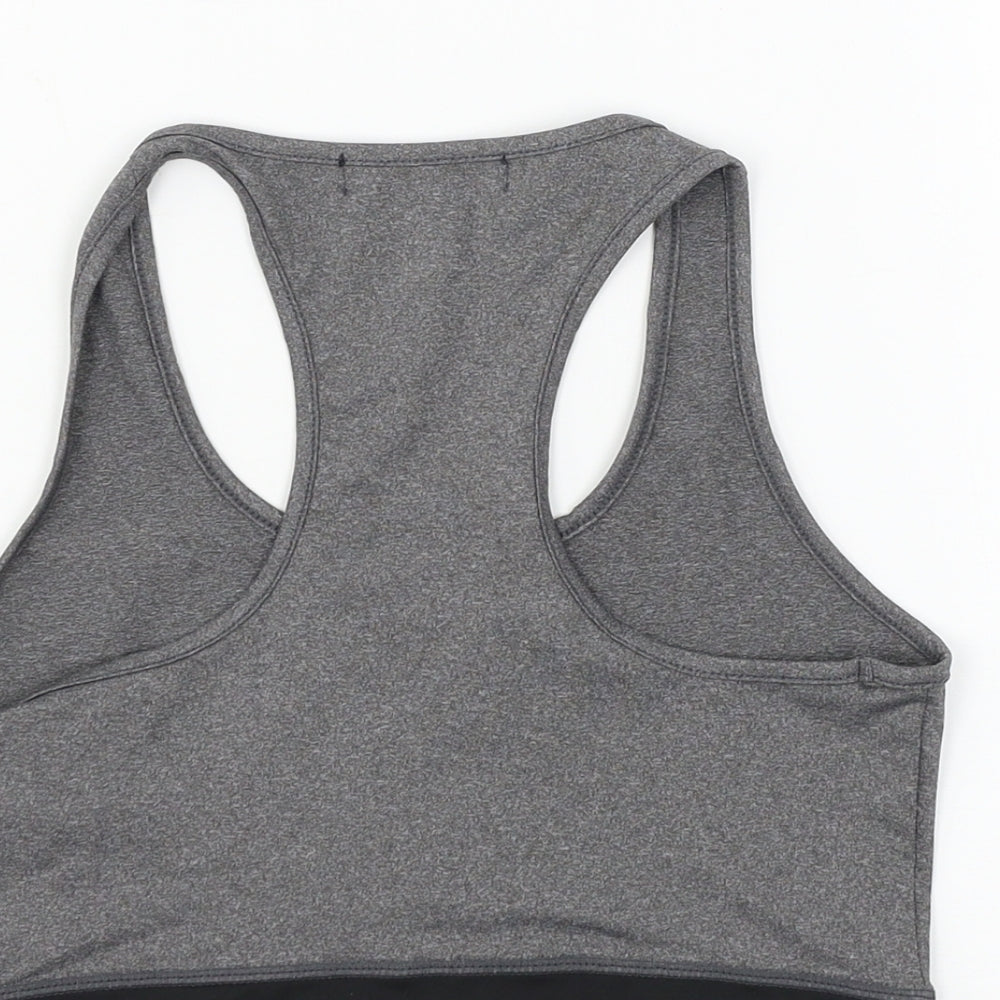 Missguided Womens Grey  Jersey Basic Tank Size 8