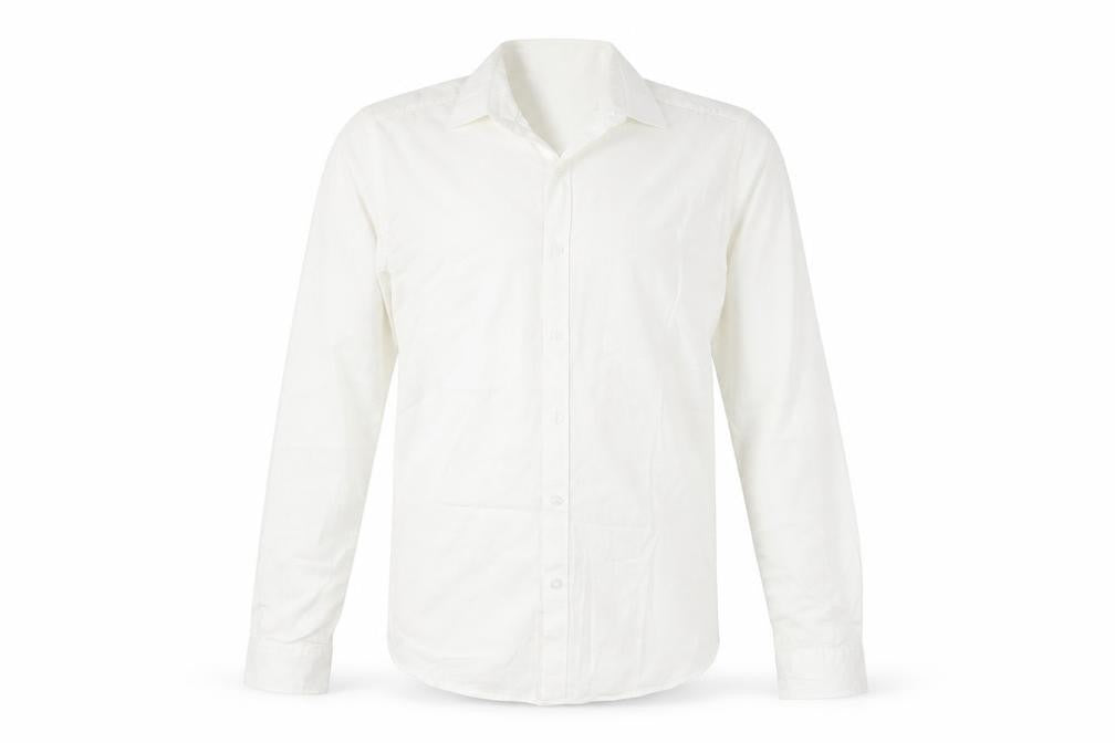 Lime Haus Mens White    Button-Up Size 14.5