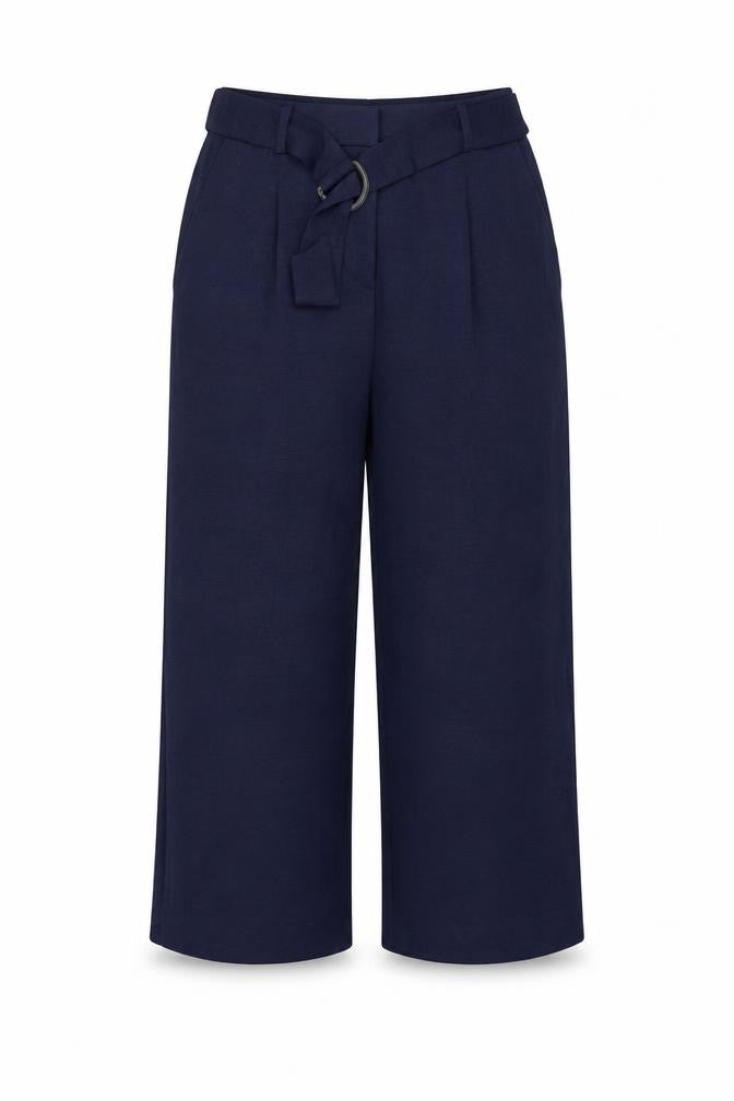 M&Co Womens Blue   Trousers  Size 10 L21 in