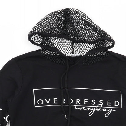 Select Womens Black   Pullover Jumper Size S