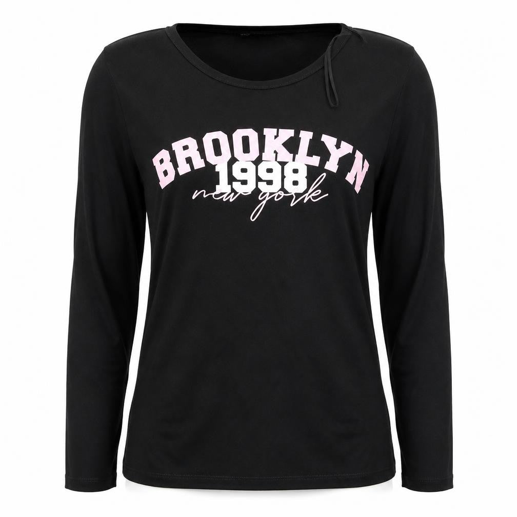Select Womens Black   Basic T-Shirt Size M