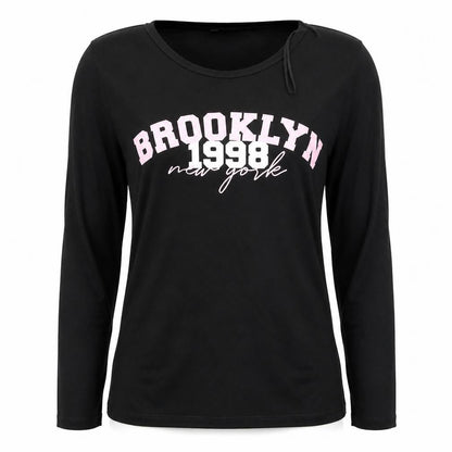 Select Womens Black   Basic T-Shirt Size M