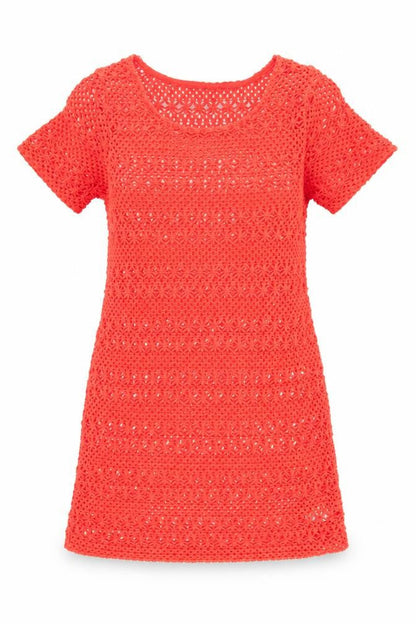 Next Womens Orange   Fit & Flare  Size 12