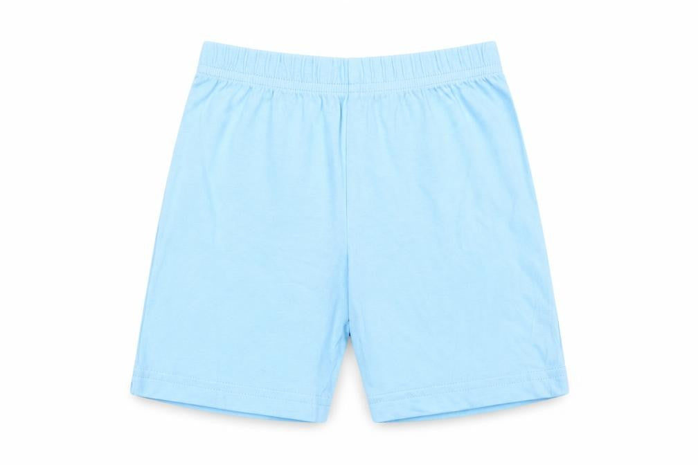 F&F Boys Blue Solid   Pyjama Pants Size 2-3 Years  - shorts