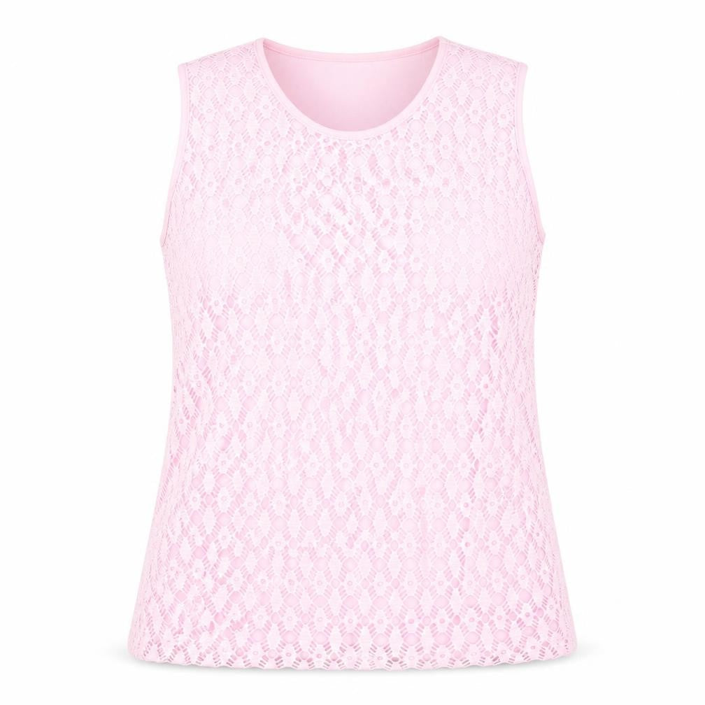 Papillon Womens Pink   Basic Tank Size S