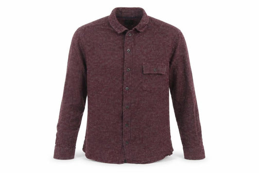Authentic Mens Purple    Button-Up Size L