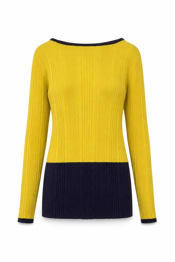 Marks & Spencer Womens Yellow   Pullover Jumper Size 16